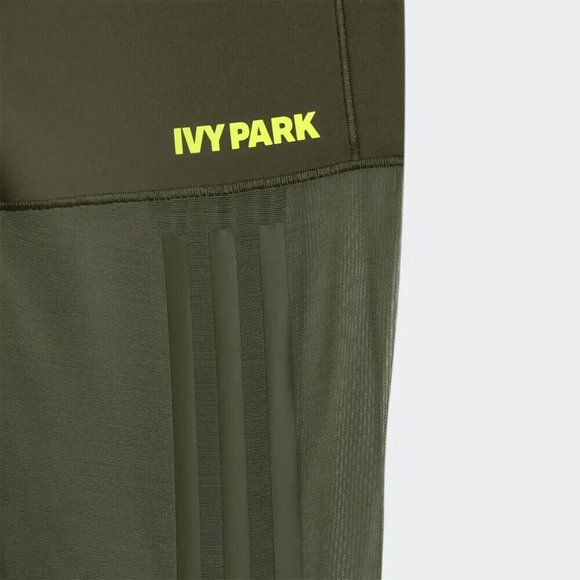 Adidas Womens Ivy Park x Peloton Focus Olive Power Tight PLUS SIZE 2X HG0547S - Picture 4 of 6